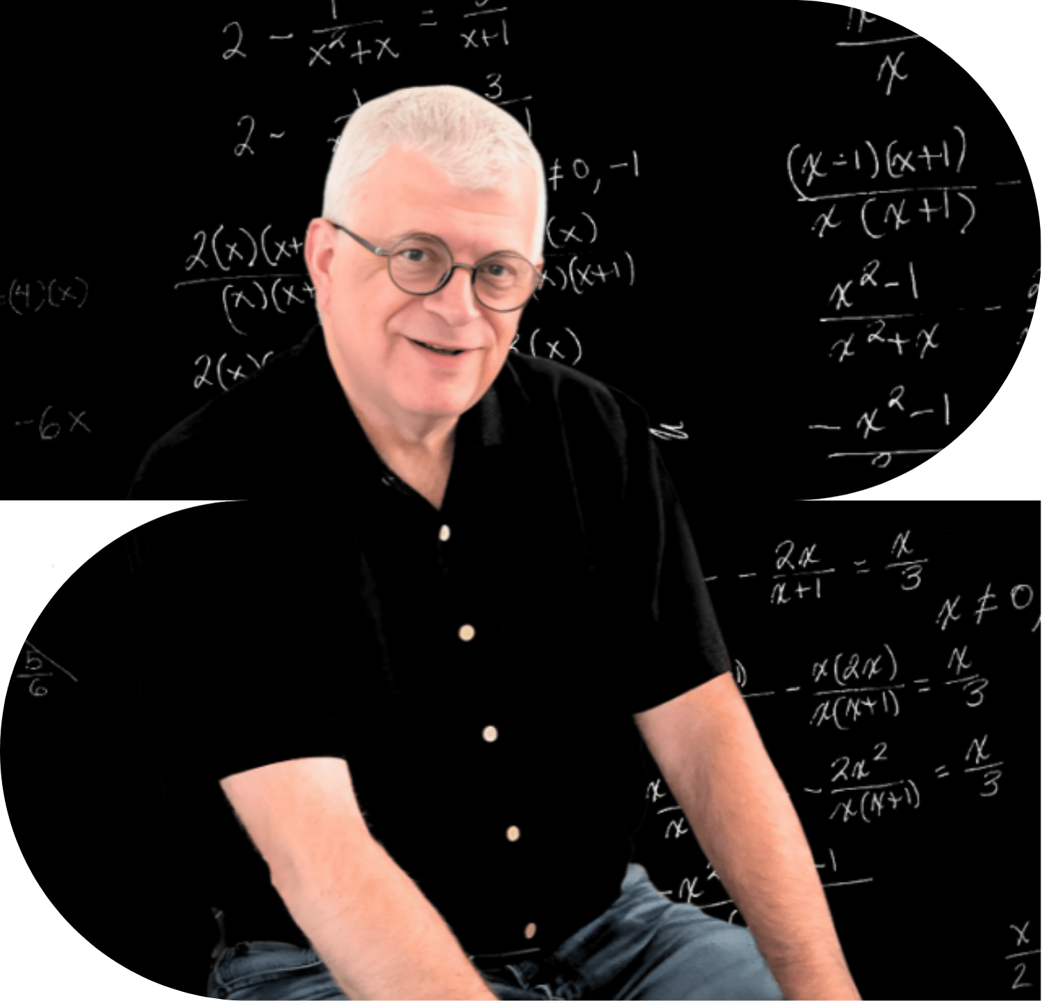 Meet Ralph Schatzki who believes kids don’t need to be “good at math” — they need someone who makes math make sense.
