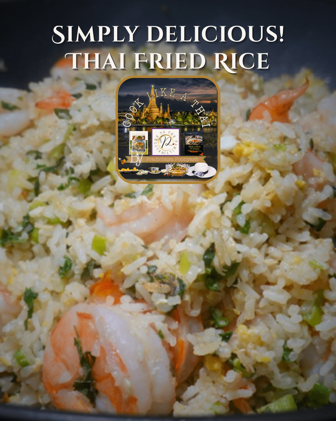 Thai cooking demo inside Cook Like A Thai Community