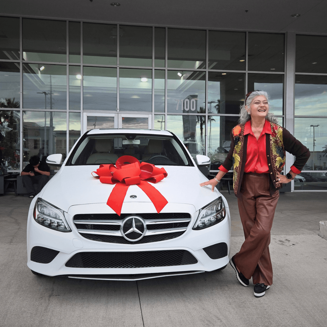 A new car, but the same me!