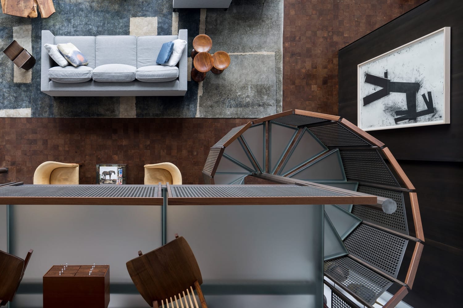 Penthouse flat by Wheeler Kearns Architects 