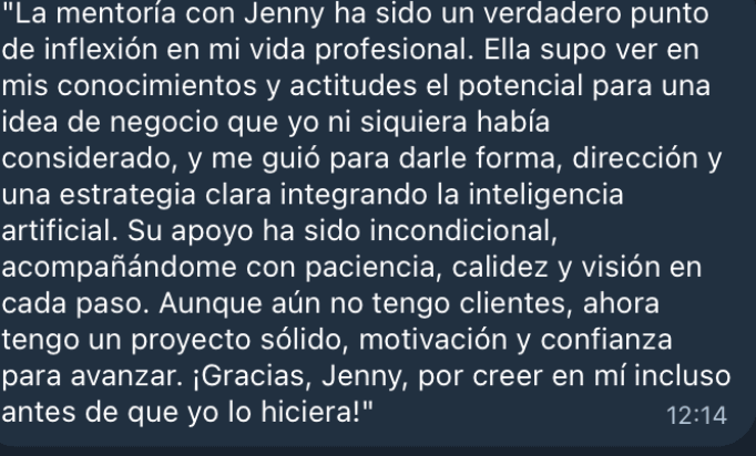 Testimonio 1 Masterclass