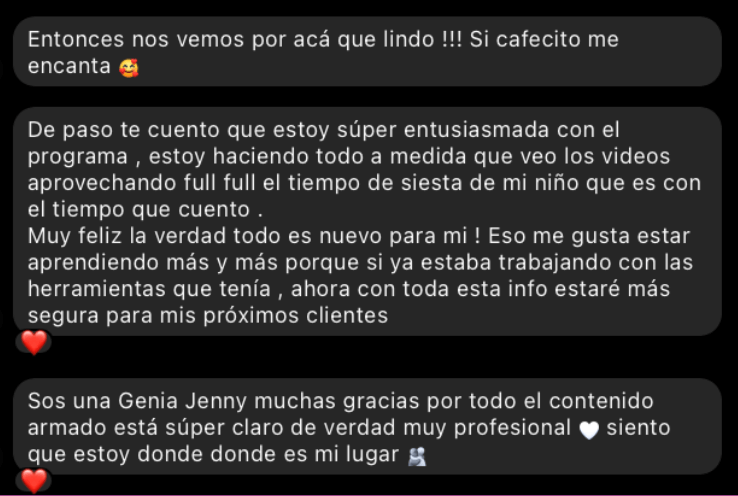 Testimonio 4 Masterclass