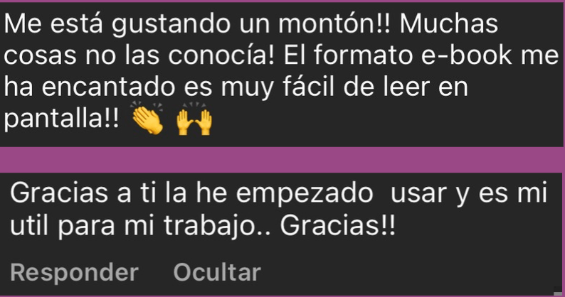 Testimonio 8 Masterclass