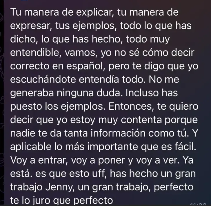 Testimonios