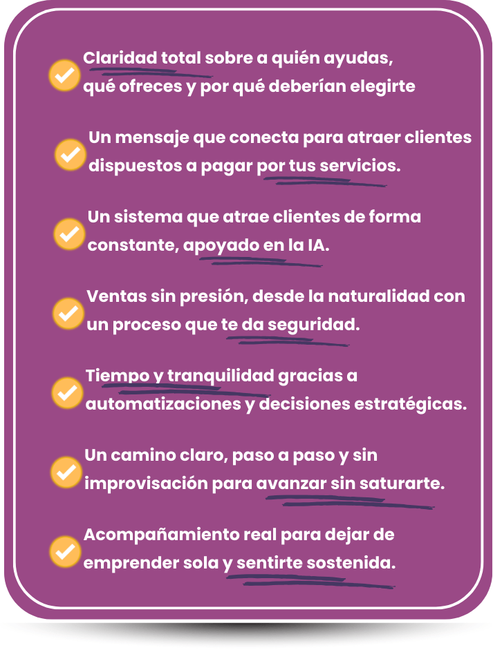 Conseguirás lo que tu negocio lleva meses pidiéndote