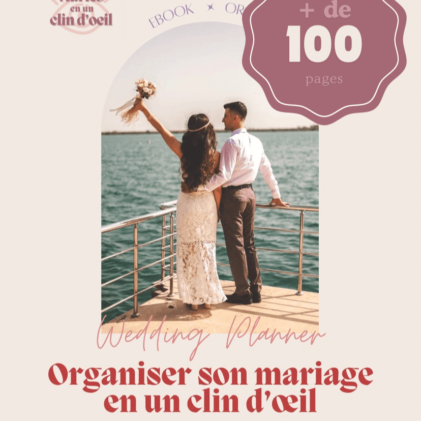 Ebook - Organiser son mariage en un clin d'oeil