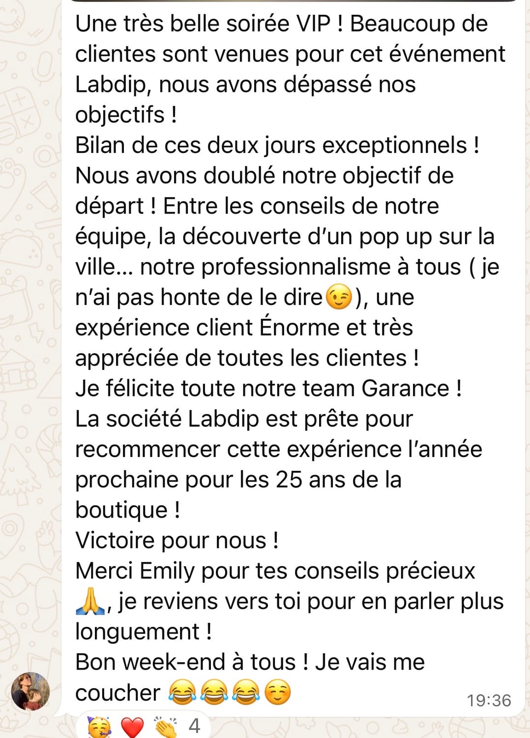 Témoignage Sophie
