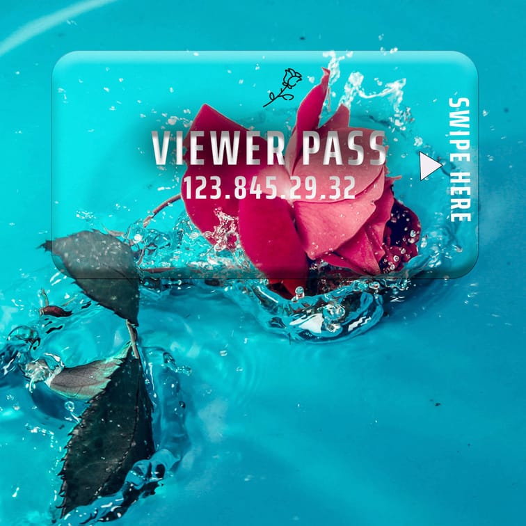 Viewer pass promo post