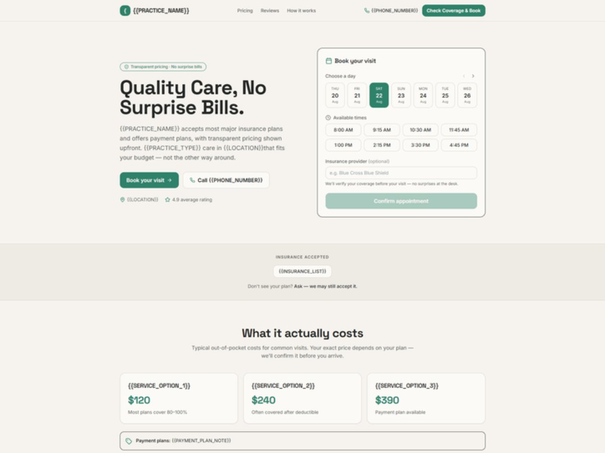 Booking & Reminder Funnel