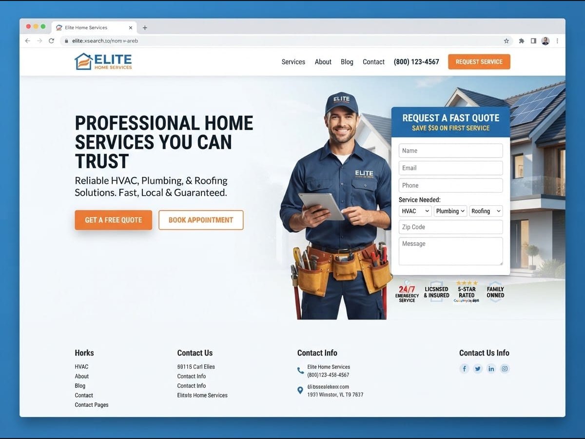 Home Service Lead Funnel