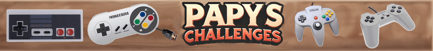 Bannière de Papy's Challenges plateforme de tournois eSport
