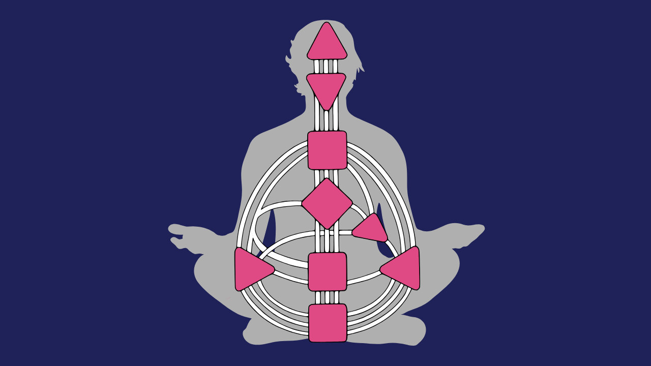 human design bodygraph with shapes