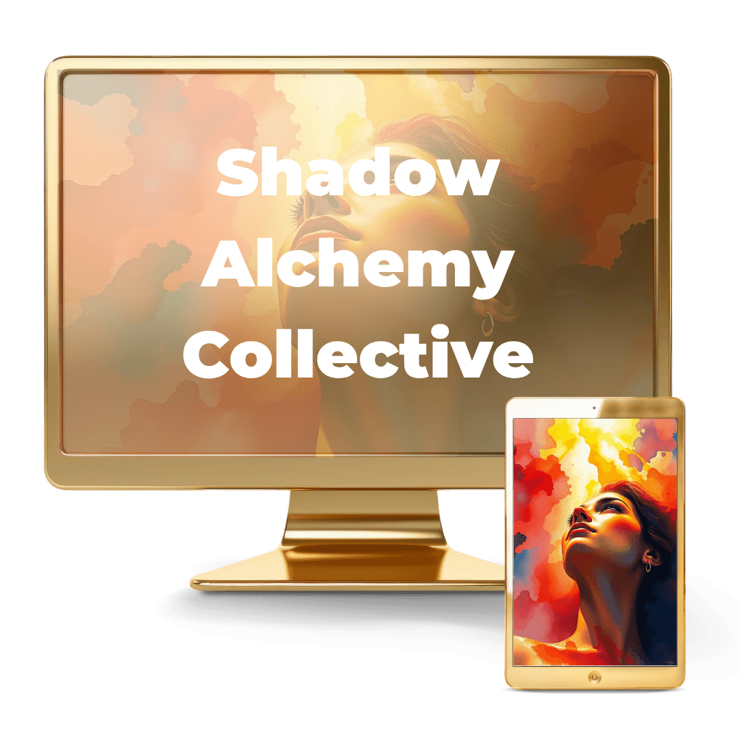 mockup for the shadow alchemy collective