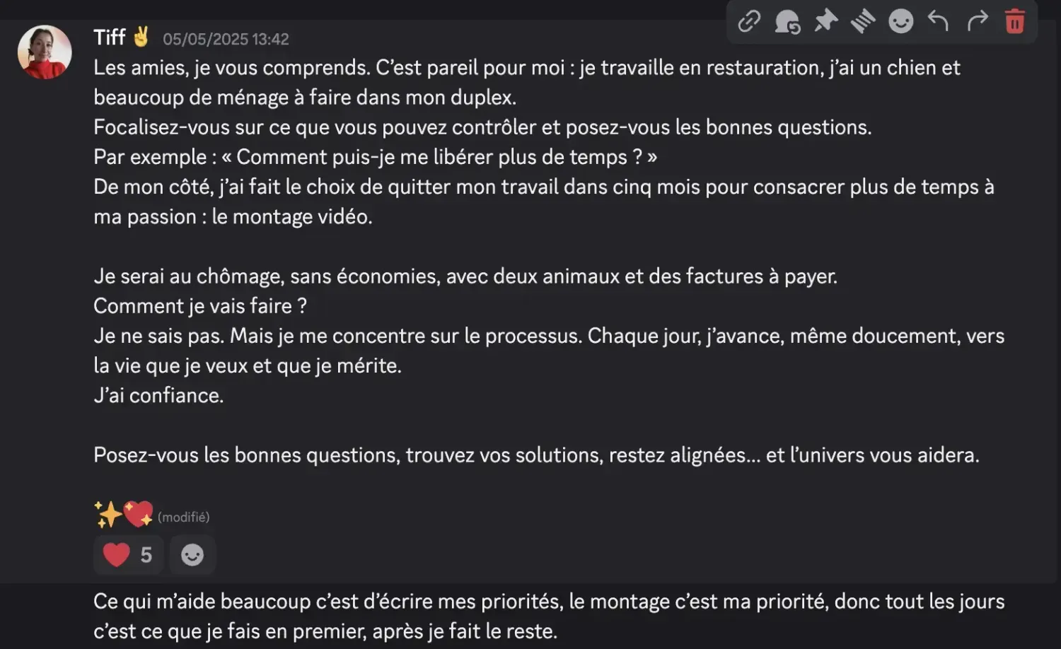 Témoignage 2