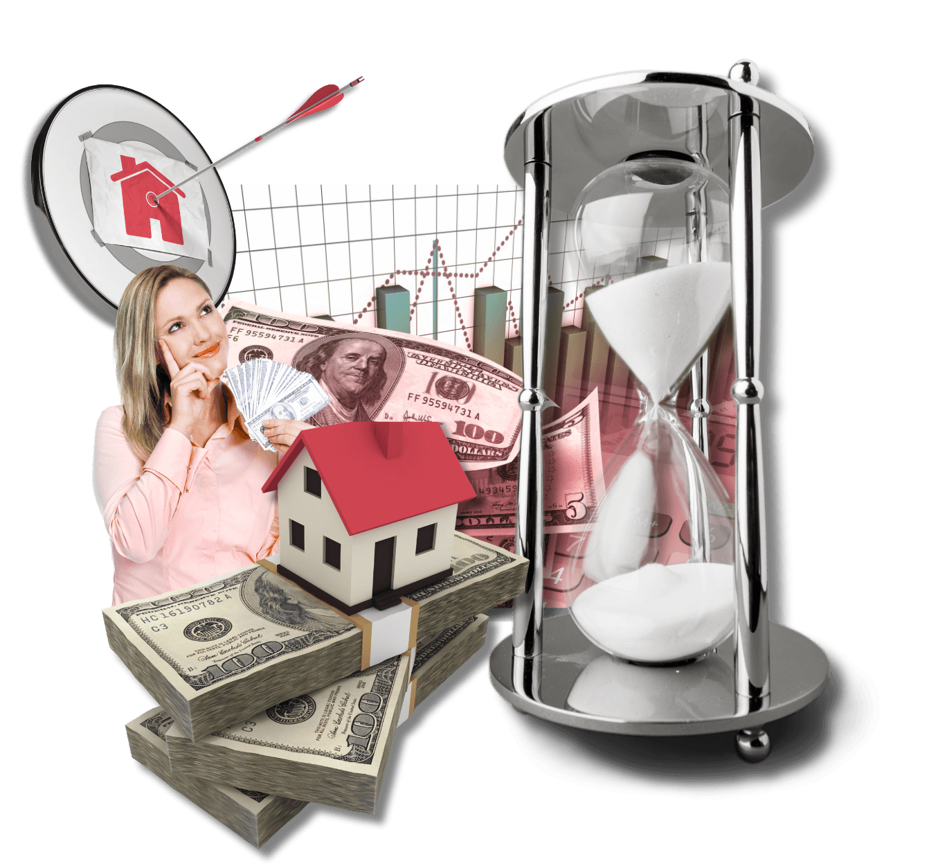 Woman physician thinking about financial freedom with HerMoneyMD guidance — reminder that time is your friend in building wealth