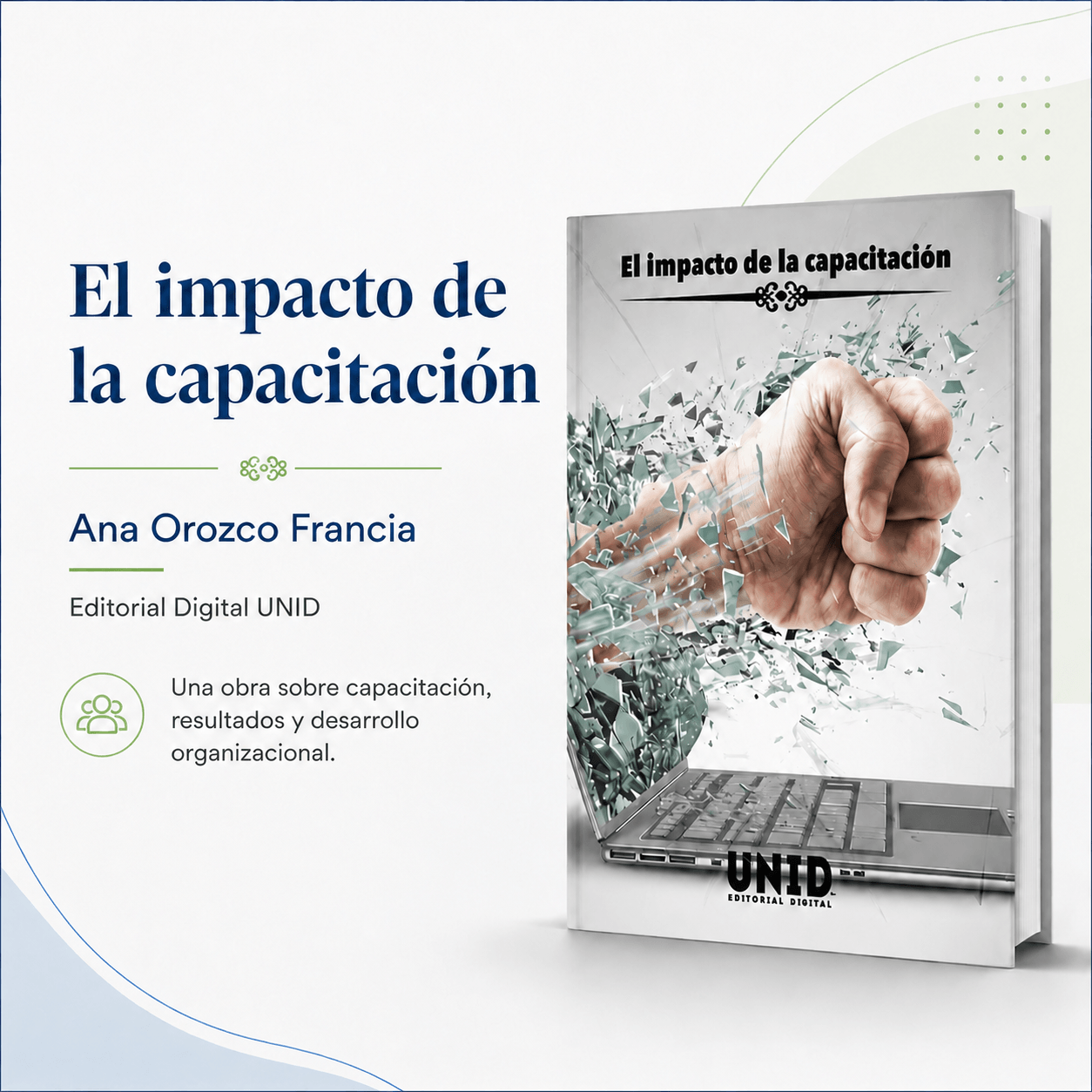 Portada del libro El impacto de la capacitación de Ana Orozco Francia