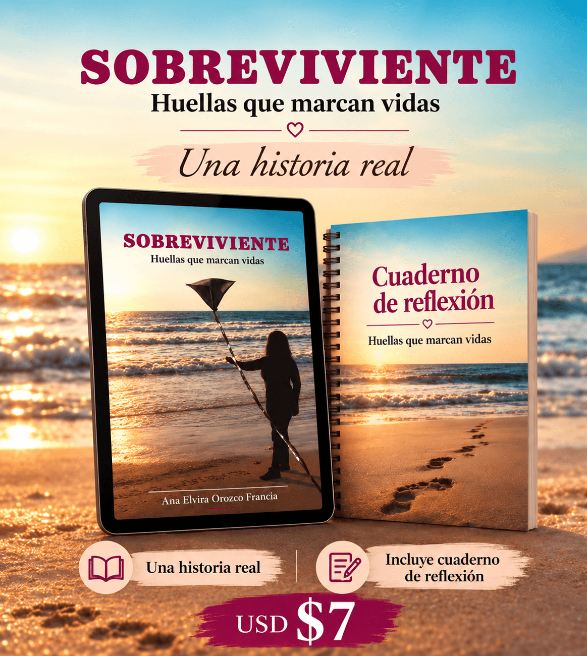 Sobreviviente - Libro y Cuaderno de reflexión
