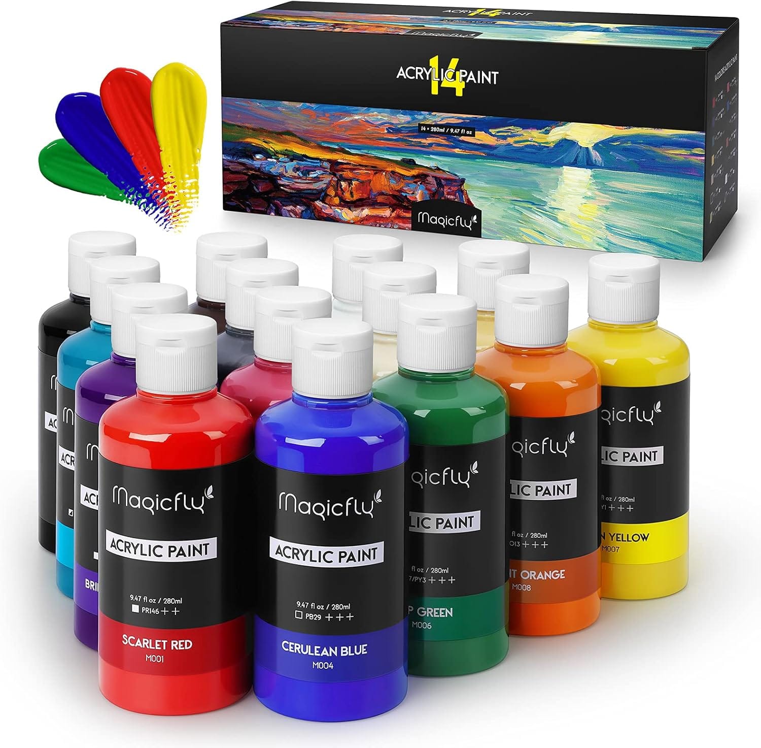 Magicfly Acrylic Paint Set