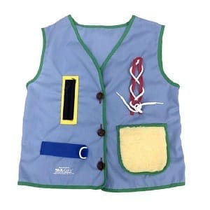 Fidget blanket for elderly dementia patients with sensory activities, ideal for home use or care homes