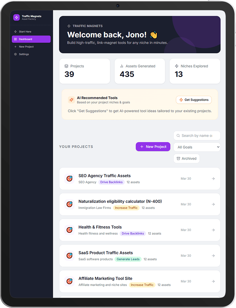 Traffic Magnets Review