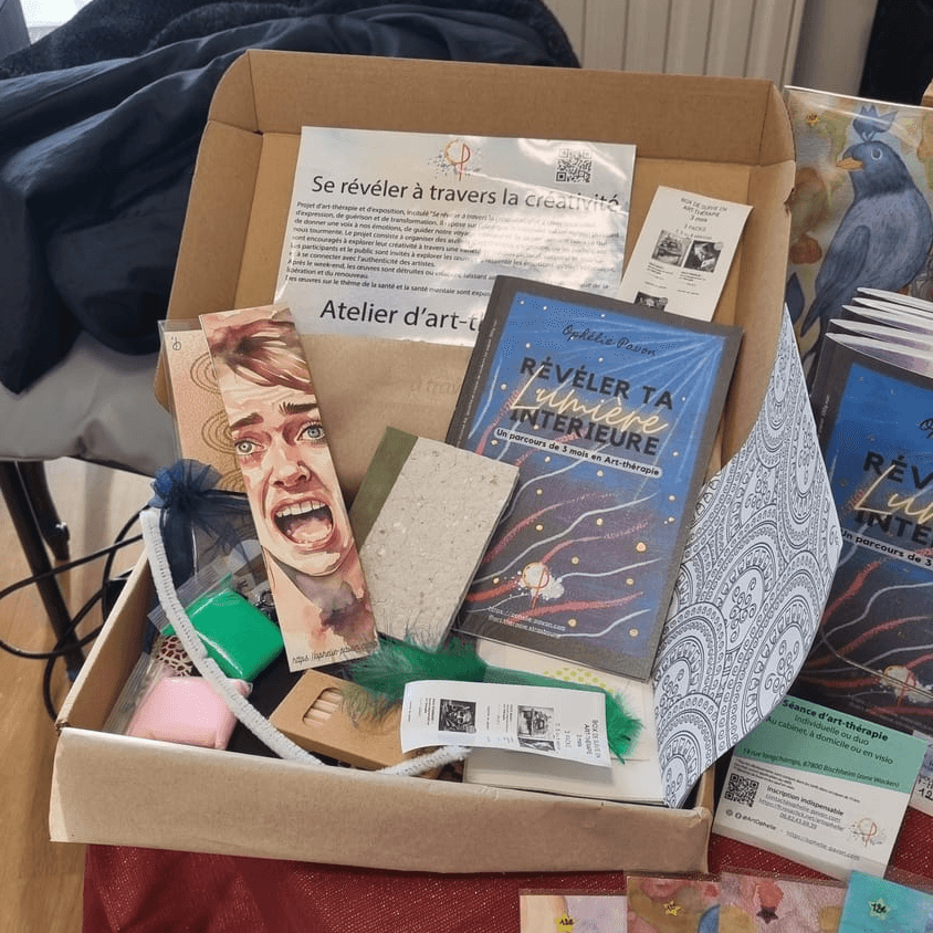 Box créative envoyé par la poste