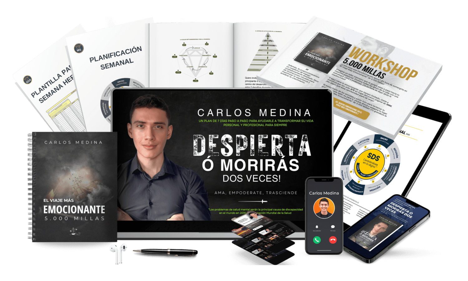 Método Empoderador: Desafío de 7 días basado en mi último libro "Despierta o Morirás dos Veces"