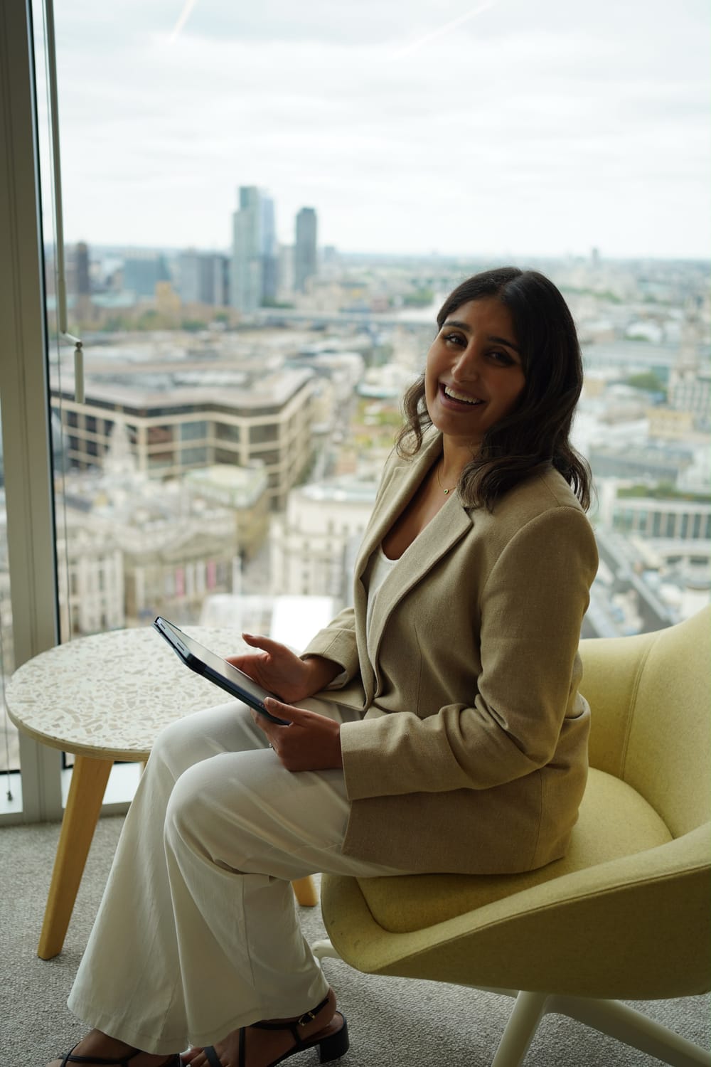 Headshot Photograph of Nisha Veerd, Founder of South Asian SALT.