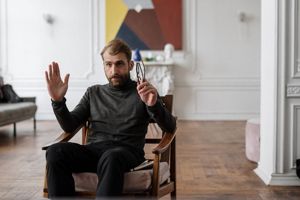 Séance en face à face dans un cabinet