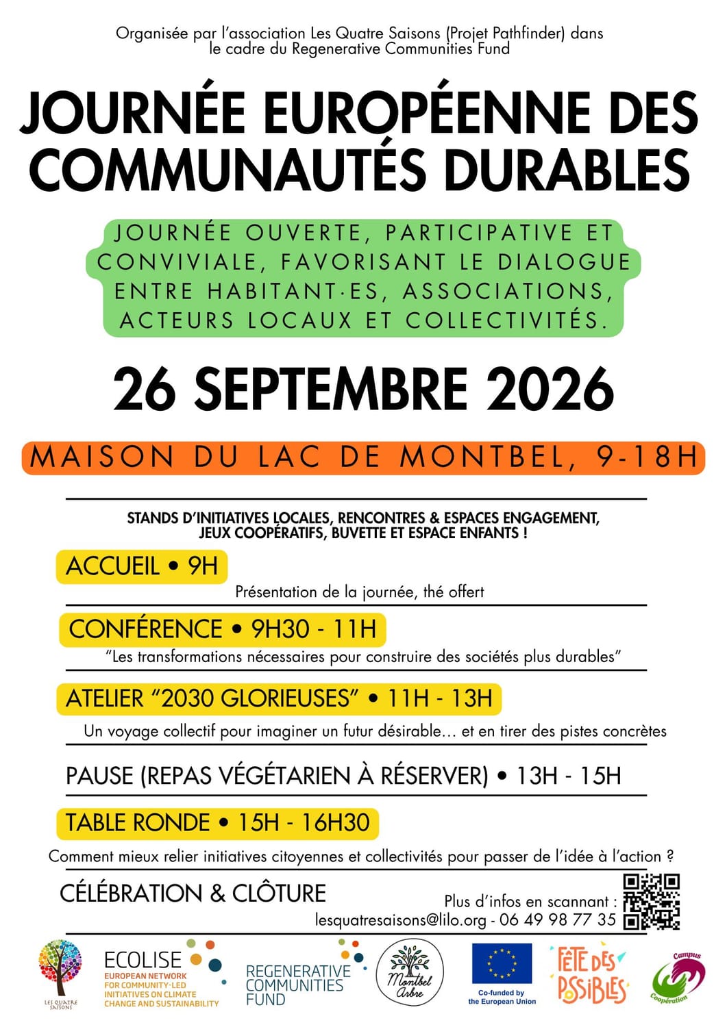 affiche conférence "journée de la conscience" Adrien Biassin 