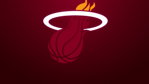 Miami Heat version of the graphic, animated