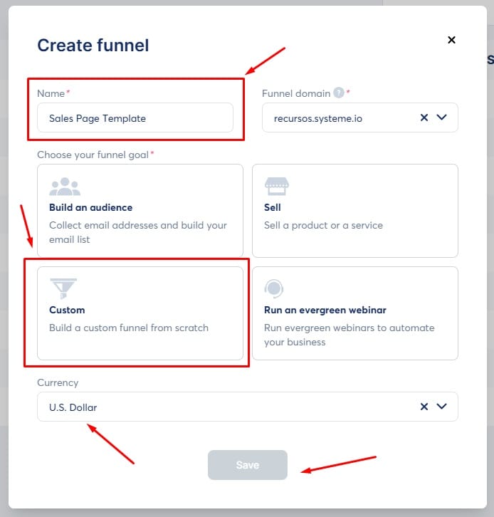 build-sales-page-in-systemeio