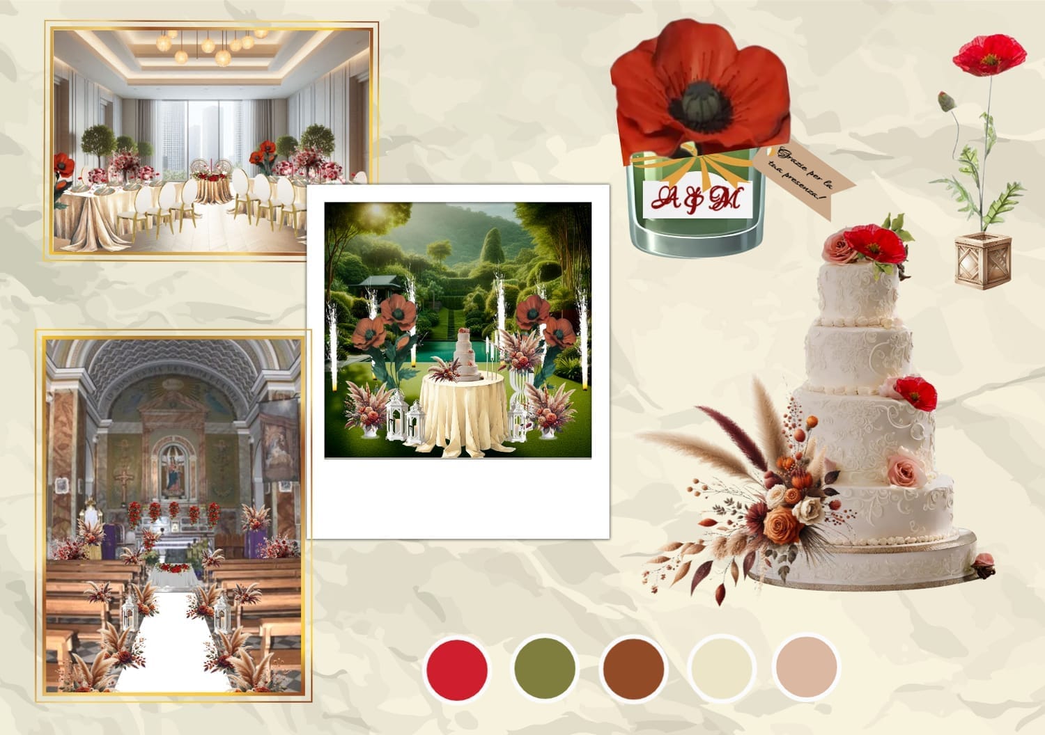 Come trovare la palette giusta per il tuo matrimonio (e smetterla di pensare di essere originale con un solo colore)