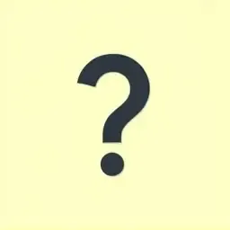 question mark