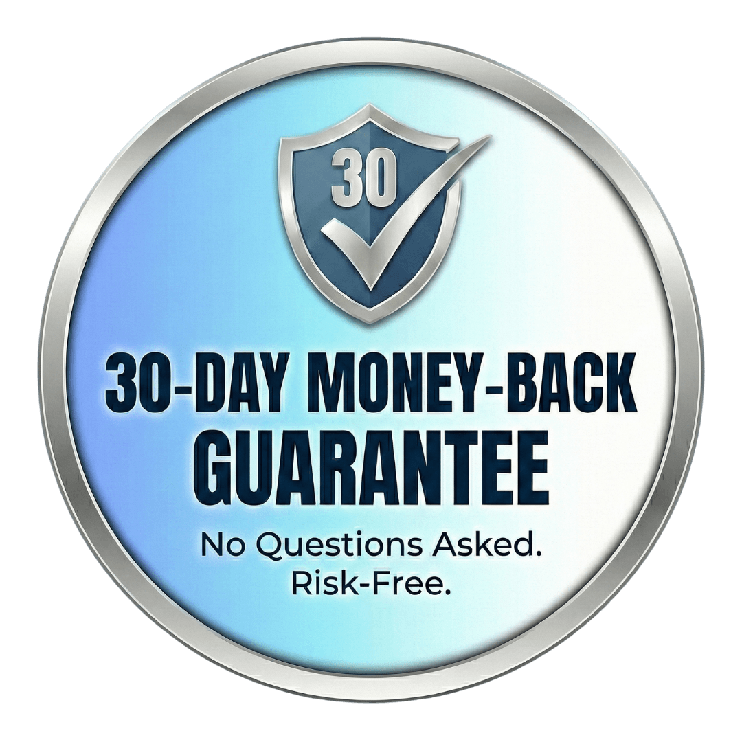30-Day Money Back Guarantee
