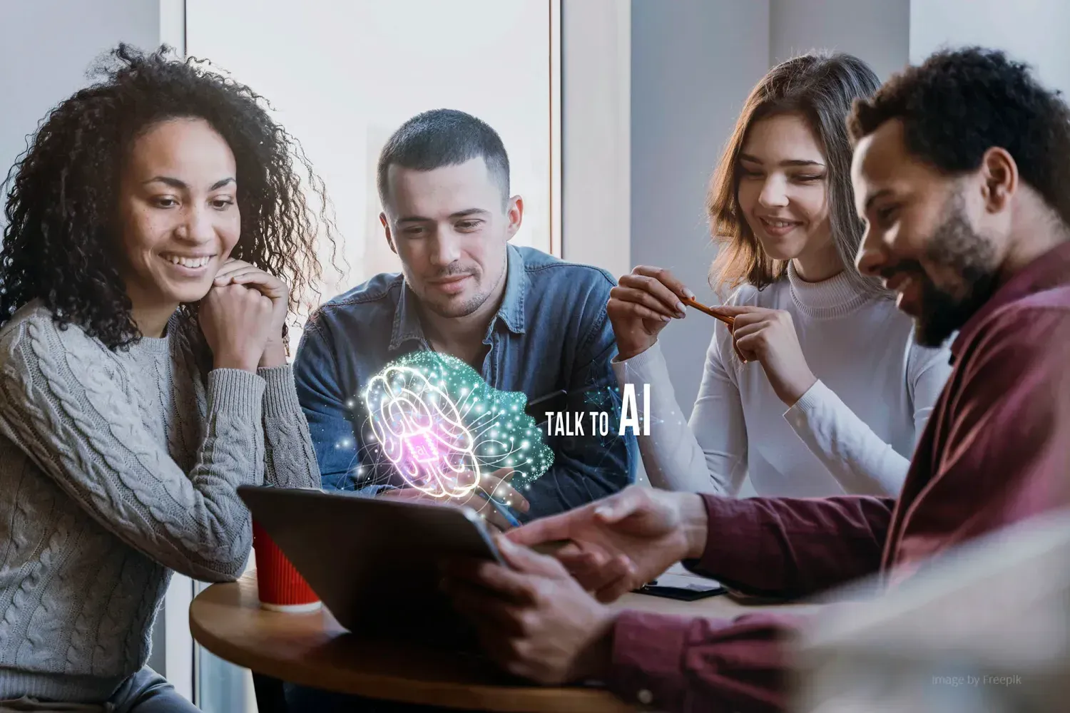 Course preview image — person using AI tools for work