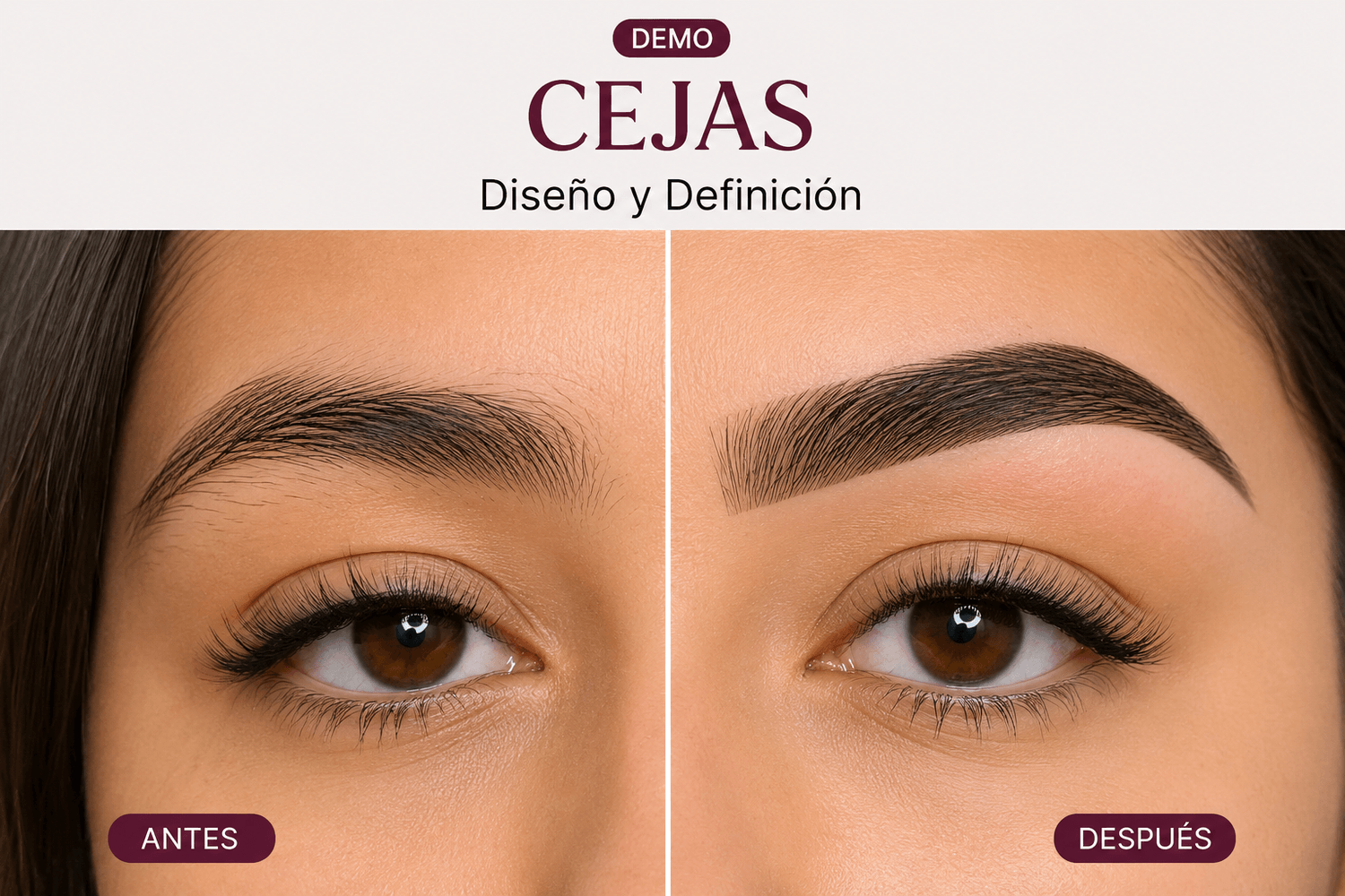 Demostración de Cejas