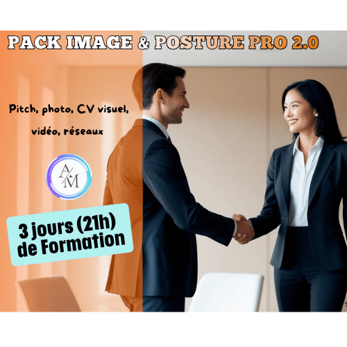 Pack Image Pro et Posture Professionnelle 21h pour valoriser son profil à Vénissieux Lyon