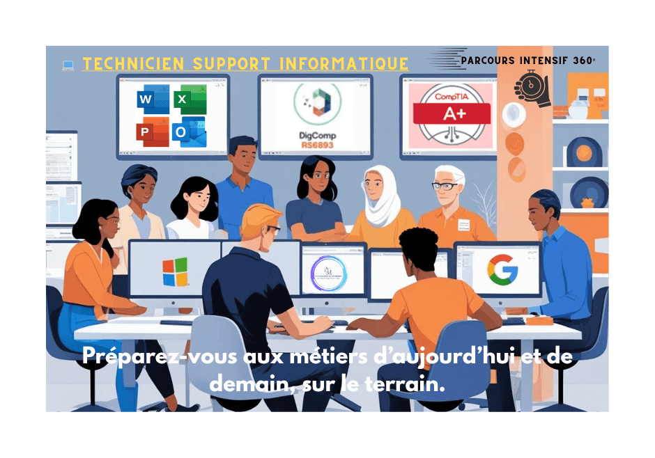 Formation Technicien Support Informatique et support IT avec Apprendre Maintenant à Vénissieux Lyon