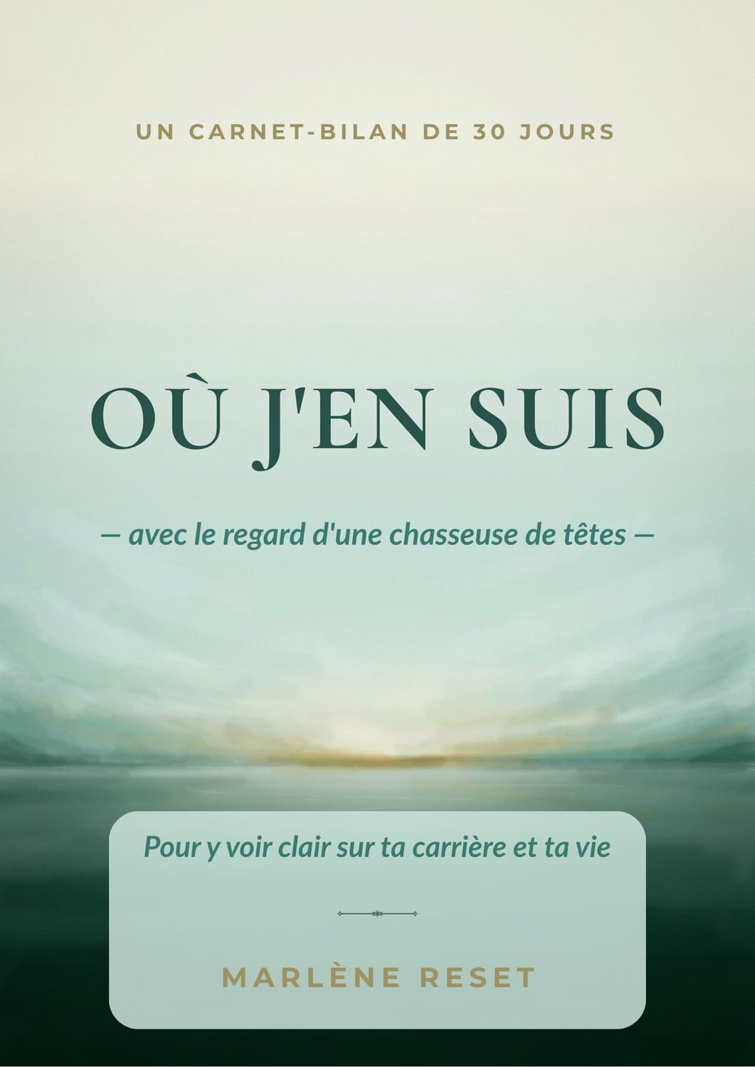 Carnet-bilan Ou j'en suis