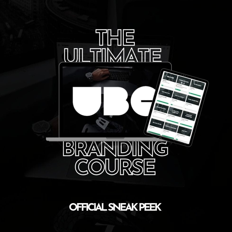 Official Sneak Peak!! The Ultimate Branding Course.