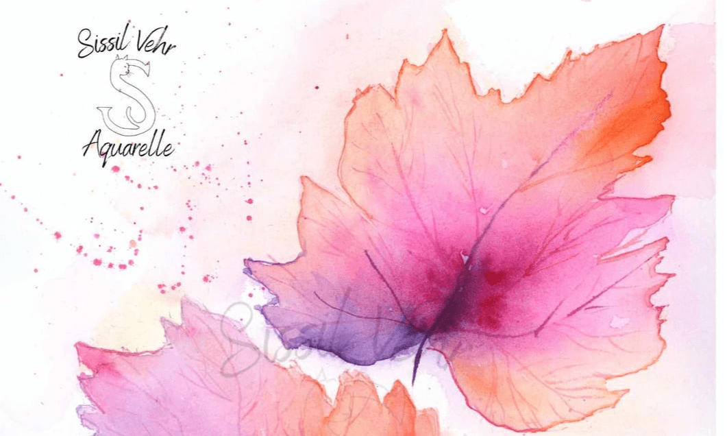 Feuilles d’Automne à l’Aquarelle – un pas à pas tout en lumière