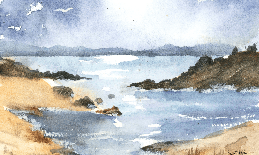 Peindre un Paysage Marin et les Reflets