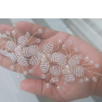 TIARA MOSTACILLA EN TECNICA ALAMBRISMO $13,00 USD