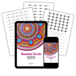 Esercizi base già tracciati per la Mandala Dot Art