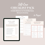 The Self Care Checklist Package