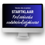 Startklaar - Professionele communicatie sjablonen