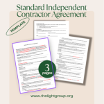 Standard Independent Contractor Agreement
