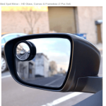 Car Blind Spot Mirror – HD Glass, Convex & Frameless (2 Pcs Set)
