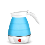 Silicone Foldable Collapsible Electric Water Kettle Camping Boiler