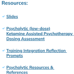 Introduction to Psycholytic (low-dose) KAP (on demand)